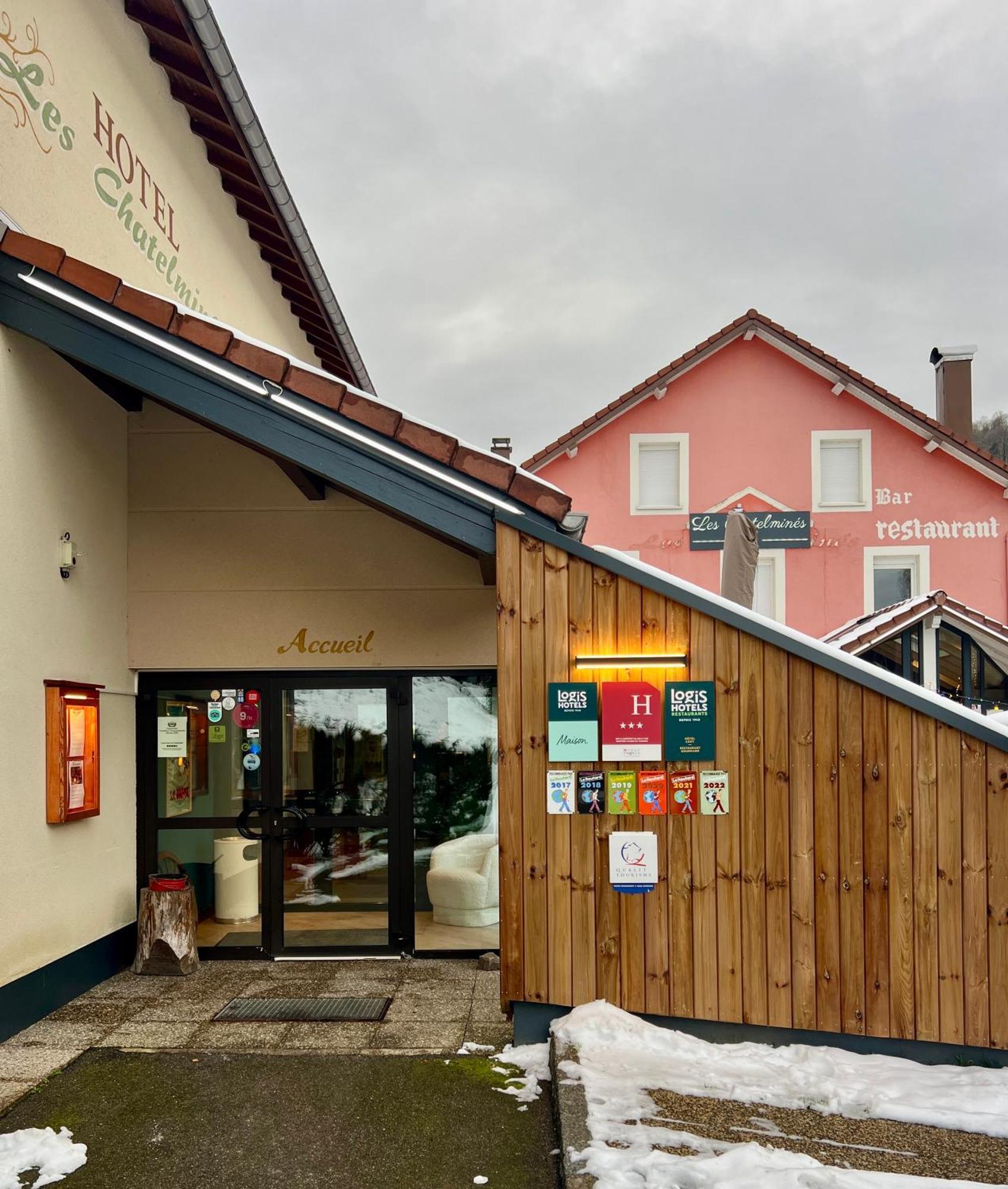 Logis Hotel, Chalets Et Restaurant Les Chatelmines La Bresse Exterior photo